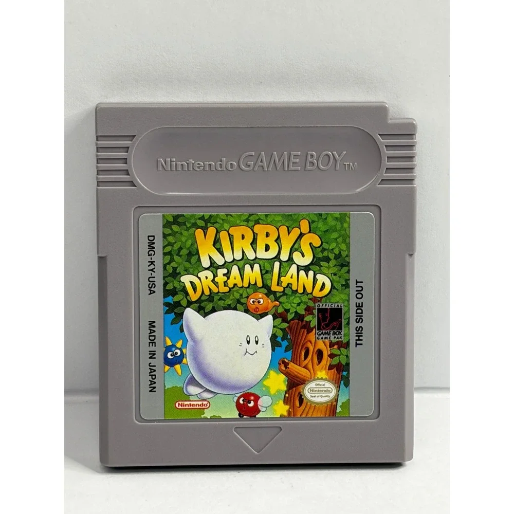 Nintendo Game Boy 6 Game Lot Kirby Metroid Mario TMNT Bugs Bunny Skate or Die NM